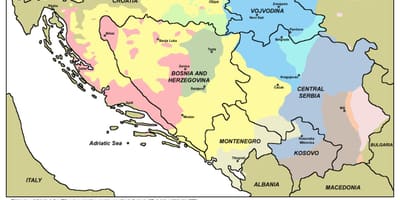 Mapa de hac Bósnia 